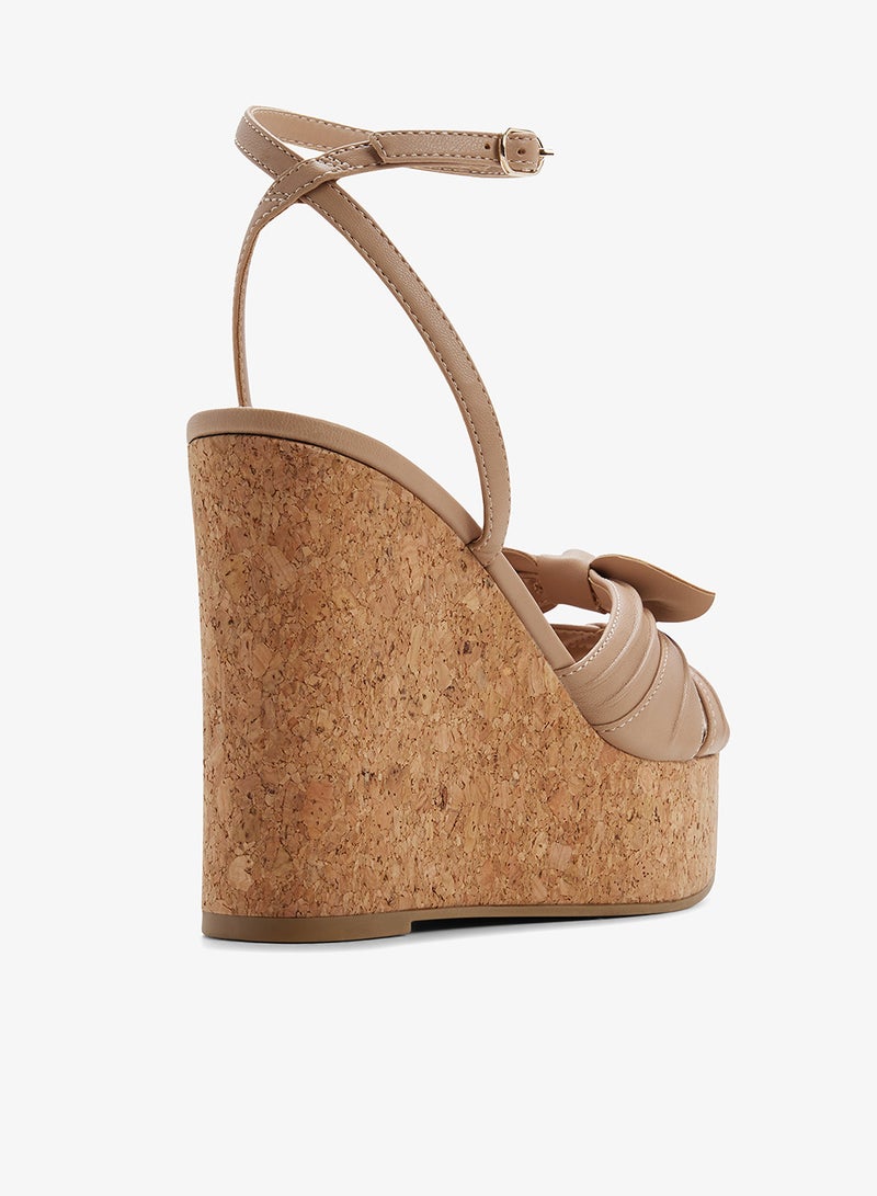 ALDO Tainah Ankle Strap High Heel Wedge Sandals - Image 4